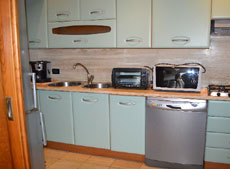 Küche, Ferienhaus Casa Gaia-Trilocale, Capoliverie, Insel Elba