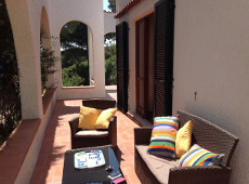 Terrasse, Villa Rondi, Cavoli, Insel Elba