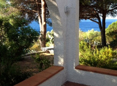 Terrasse, Villa Rondi, Cavoli, Insel Elba