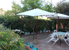 Terrasse, Ferienhaus Lapucci, Marina di Campo, Insel Elba