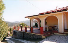 vordere Terrasse, Ferienhaus Santini, Marina di Campo, Insel Elba