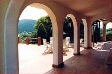 vordere Terrasse, Ferienhaus Santini, Marina di Campo, Insel Elba
