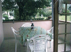 Terrasse, Ferienwohnung Benedetta, Marina di Campo, Insel Elba