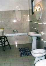 Bad, Wohnung unten, Villa Lucia, Patresi, Insel Elba