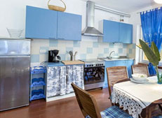 K&uuml;che, Ferienhaus Casa del Mare, Seccheto, Insel Elba