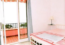 Schlafzimmer, Ferienwohnung Villa Jutta, Seccheto/Marmeggi, Insel Elba