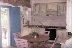 Ferienwohnung Casa Stefania, Wohnküche