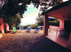 Terrasse, Ferienhaus Seccheto-Villina, Seccheto, Insel Elba